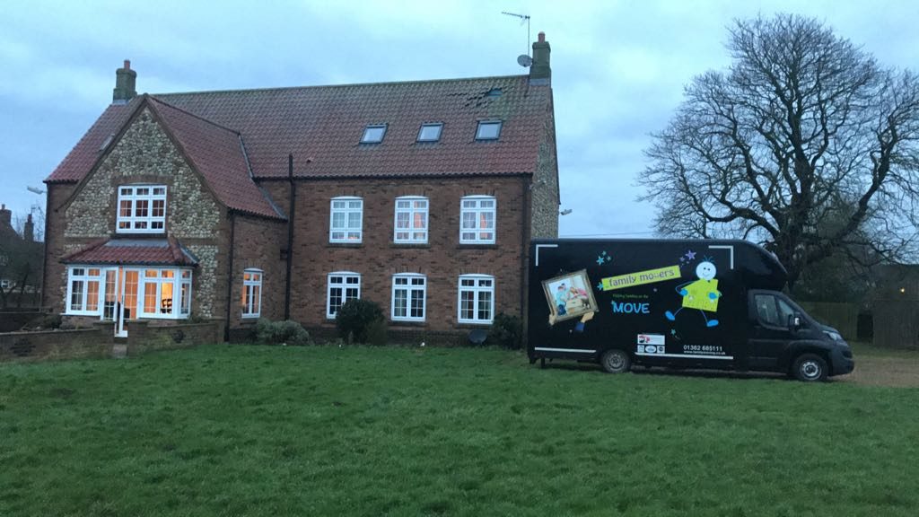 Family Movers at Wormegay near Kings Lynn