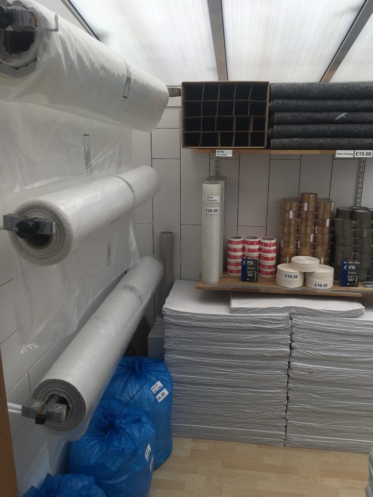 Tissue Paper Tape Polythene sheets