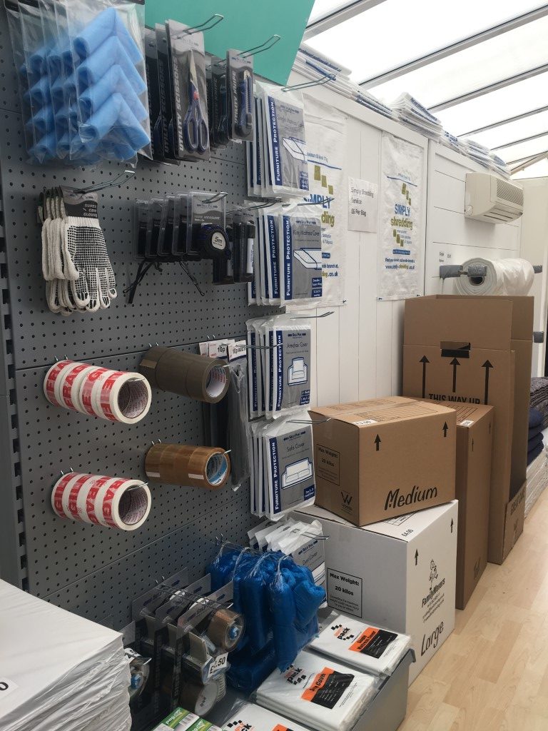 Packaging shop, gloves tape... Dereham,
